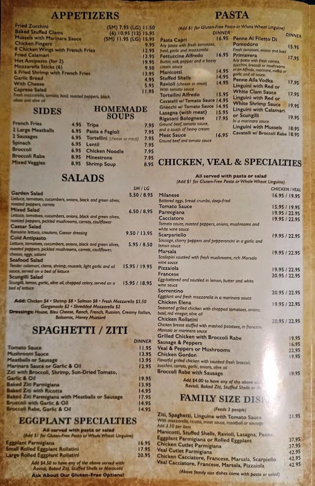 La Villetta Pizza & Pasta - Jefferson Valley Menu image 2