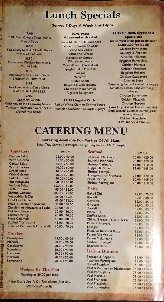 La Villetta Pizza & Pasta - Jefferson Valley Menu image 3